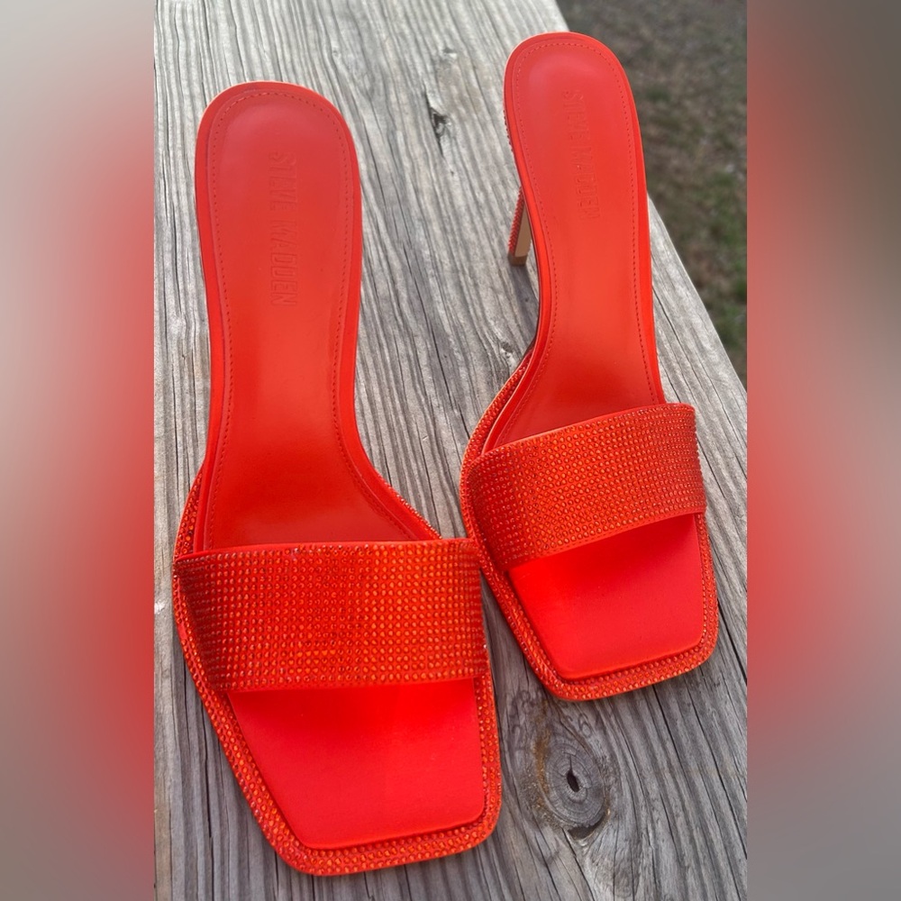 Steve Madden Women's Yara High-Heel Mule Sandals - Picture 2 of 6